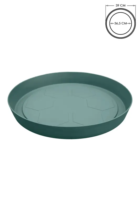 Flower Pot Saucer 39cm Yali Vaha No8 Saucer Green Serinova Pot Base Number 8 Plastic Base - 39cm Green - 1