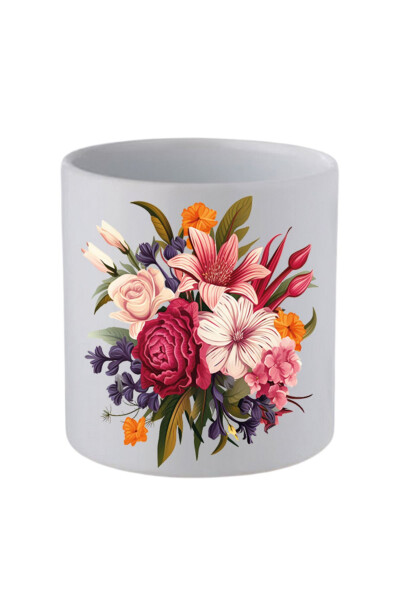 Flowerless Cup Mug Birthday Gifts - Ceramic Coffee, Water Gift Mug - LILI HEDIYELIK