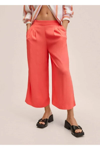 Flowy Culotte Pants - 1
