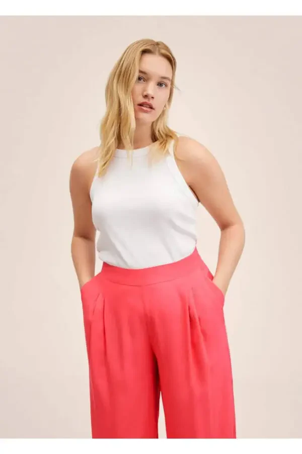 Flowy Culotte Pants - 8