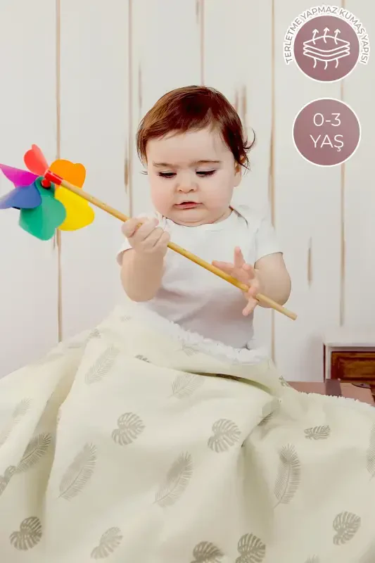 Fluffy Go'dak Adyol 80x100 Sm Melis Qo'y Junidan Adyol - 4