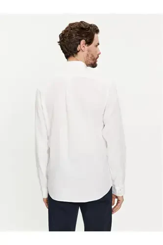 Fluid Men's Linen Blend Regular Fit Shirt - 3