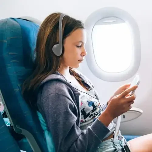 Flutesan 20 Pack O'quvchilar, Maktab O'quvchilari, Kutubxonalar uchun Simli Quloq Ichida Quloqchinlar Sinf uchun Bolalar O'smirlar O'g'il Qizlar Kattalar uchun (Kulrang) - 6