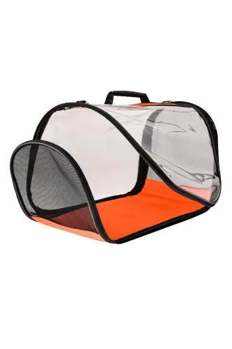 Fly Bag Kedi Köpek Taşıma Çantası Kuş Taşıma Çantası Evcil Hayvan Taşıma Çantası-turuncu - 7