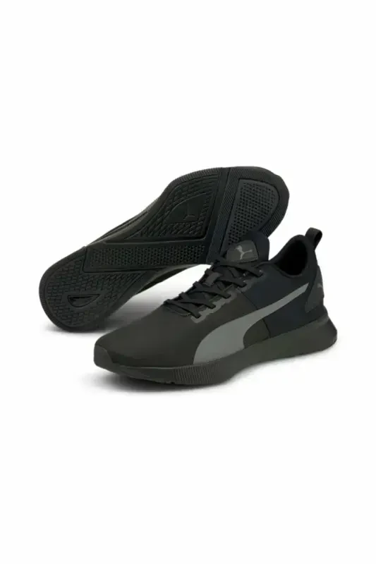 Flyer Runner Mesh Men's Black Sports Shoe (195343-02)-BLACK - 2