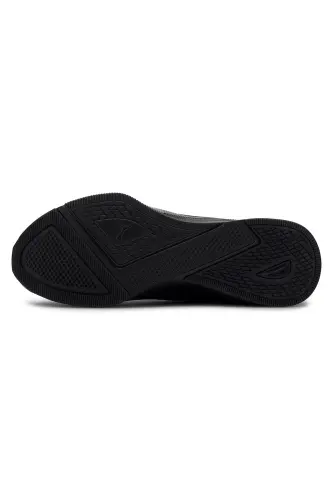 Flyer Runner Unisex Sport Oyoq Kiyimi 192257-23 Black-high Risk Red-QORA - 3