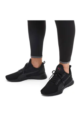 Flyer Runner Unisex Sports Shoe 192257-23 Black-High Risk Red-BLACK - PUMA (1)