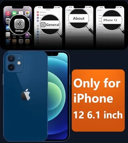 FNTCASE для чехла iPhone 12: для iPhone 12 Pro Магнитный матовый текстурированный военный класс Защита от падения Полупрозрачная сотовая крышка - Тонкий прочный противоударный защитный бампер - FNTCASE (1)