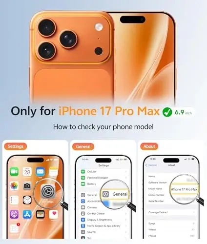 FNTCASE для iPhone 17 Pro-Max: Магнитный матовый полупрозрачный чехол, противоударный, тонкий, военный класс защиты | Полная защита камеры | Тонкий, прочный защитный чехол - FNTCASE (1)