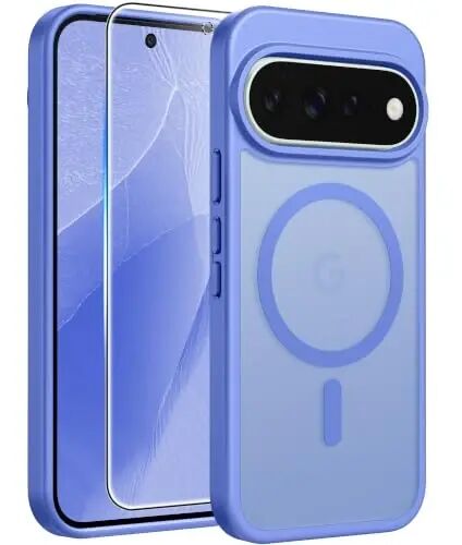 FNTCASE for Google Pixel 11 Pro / Pixel 11 Case, Fit for Magsafe | Screen Protector, Translucent Matte, Military Grade Drop Proof, Shockproof Protection Bumper, Protective Magnetic Phone Cover - 1