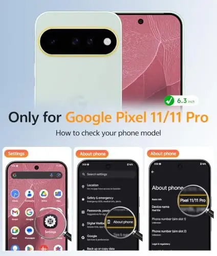 FNTCASE for Google Pixel 11 Pro/Pixel 11 Case, Fit for Magsafe, Burgundy | Screen Protector, Translucent Matte, Military Grade Drop Proof, Shockproof Protection Bumper, Protective Magnetic Phone Cover - FNTCASE (1)