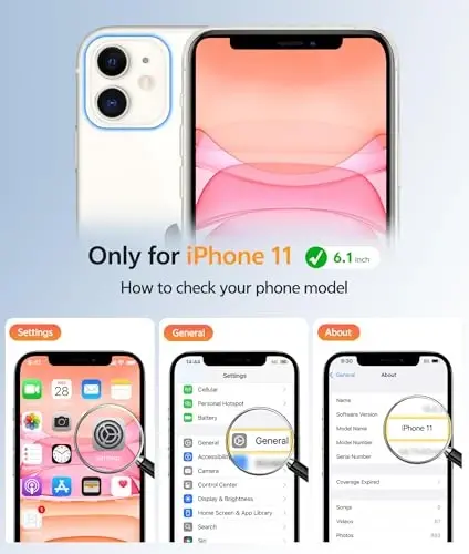 FNTCASE for iPhone 11 Case: [Magsafe bilan mos keladi] Shaffof matli magnit g‘iloflar [Kamera to‘liq himoyasi] Harbiy darajadagi zarbga chidamli himoya telefon qopqog‘i - To‘q sariq - 2