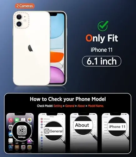 FNTCASE for iPhone 11 Case Matte: Magnetic Phone Cases Compatible with Magsafe Slim Anti Yellowing Military Grade Drop Protection Rugged Shockproof Protective Translucent Cell Cover (C-Orange) - 2