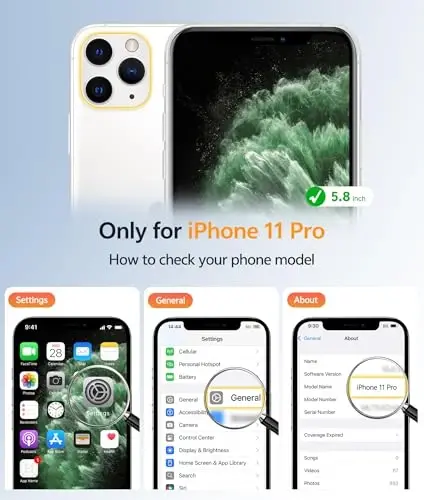 FNTCASE for iPhone 11 Pro Case: [Magsafe bilan mos keladi] Shaffof matli magnit telefon g‘lifi - iPhone 11Pro 2019 g‘lifi uchun Harbiy darajadagi tushishdan himoya qiluvchi zarbaga chidamli - Yashil - FNTCASE (1)