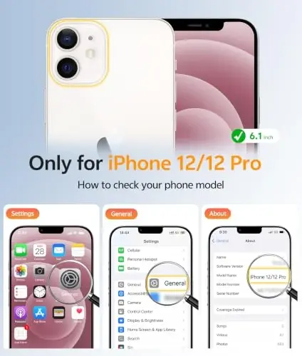 FNTCASE for iPhone 12/12 Pro Case, Fit for Magsafe, Wine Red | Screen Protector, Translucent Matte, Military Grade Drop Proof, Shockproof Protection Bumper, Protective Magnetic Phone Cover - 2