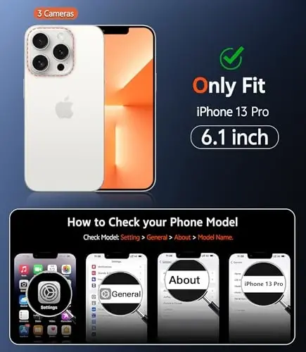 FNTCASE for iPhone 13 Pro Case: Matte Magnetic Phone Cases with Screen Protector Compatible with Magsafe Slim Anti Yellowing Rugged Shockproof Protective Translucent Cell Phone Cover (C-Orange) - 2