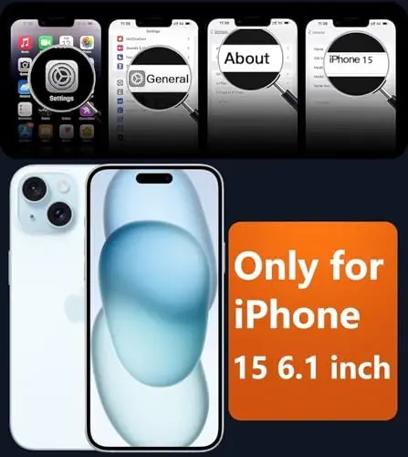 FNTCASE for iPhone 15 Phone Case: Strong Magnetic Slim Matte Protective Case with Kickstand | Shockproof Drop Full Protection Anti-Fingerprint Thin Translucent Frosted Cover(Green) - 2