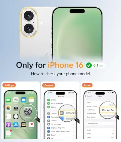 FNTCASE for iPhone 16 Case: [Magsafe bilan mos keladi] [To'liq kamera muhofazasi] [Ekran himoyachisi] mat shaffof g'iloflar, harbiy darajadagi zarbaga chidamli himoya telefon qopqog'i - Och mox yashil - FNTCASE (1)