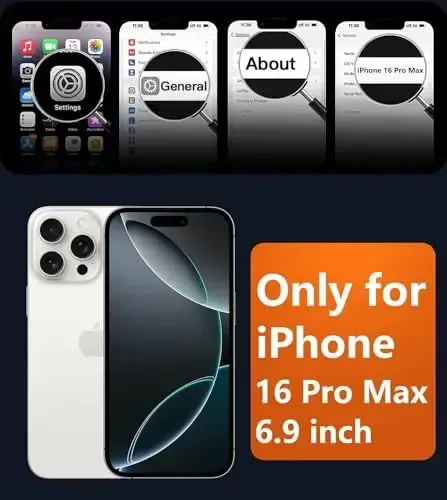 FNTCASE for iPhone 16 Pro-Max Case: Magnetic Matte Translucent Military Grade Drop Protective Phone Case | Shockproof Thin Rugged Durable Protection Bumper Cover - 2