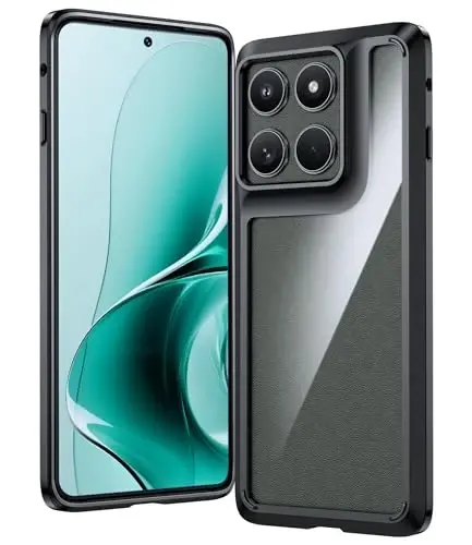 FNTCASE for Motorola Edge-2025 Clear Case: Military Grade Drop Protection Anti Yellowing Cell Phone Cover - Rugged Shockproof Protective Bumper Transparent Phonecase 