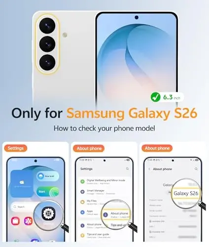 FNTCASE for Samsung Galaxy S26 Case: [Fit for Magsafe] [Full Camera Protection & Screen Protector] Translucent Matte Military Grade - Shockproof Protective Phone Cover for Samsung S 26 - Light Blue - FNTCASE (1)