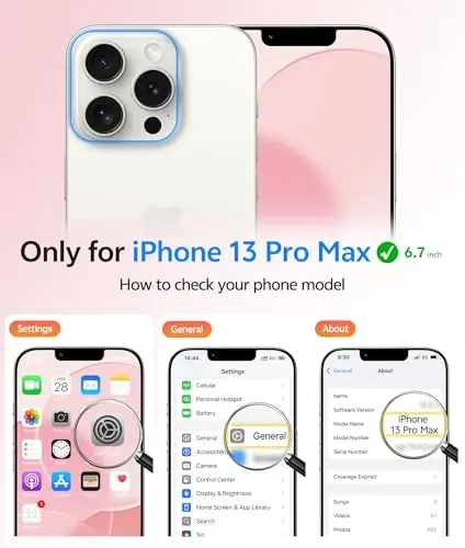 FNTCASE iPhone 13 Pro Max uchun g'ilof: Kuchli magnitli telefon g'ilofi | Yarim shaffof mato Slim zarbga chidamli himoya telefon qopqog'i (och pushti) - FNTCASE (1)