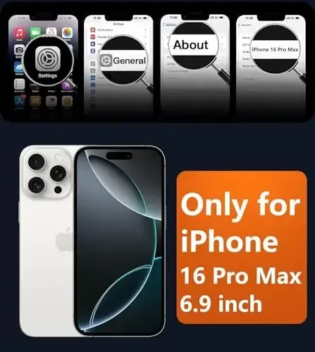 FNTCASE iPhone 16 Pro-Max uchun g‘ilof: Magnitli mat yarim shaffof harbiy standartdagi zarbaga chidamli telefon g‘ilofi | Zarbalarga bardoshli ingichka mustahkam himoya bamperi - FNTCASE (1)