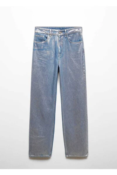 Foil Straight Leg Jeans - 3