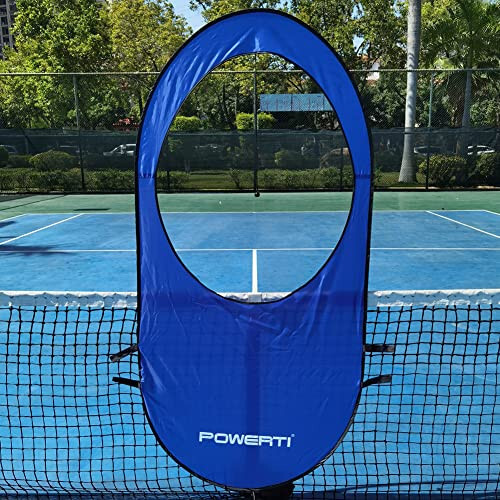 Foldable Pop Up Tennis Targets for Training Blue Colour Pack of One - 6