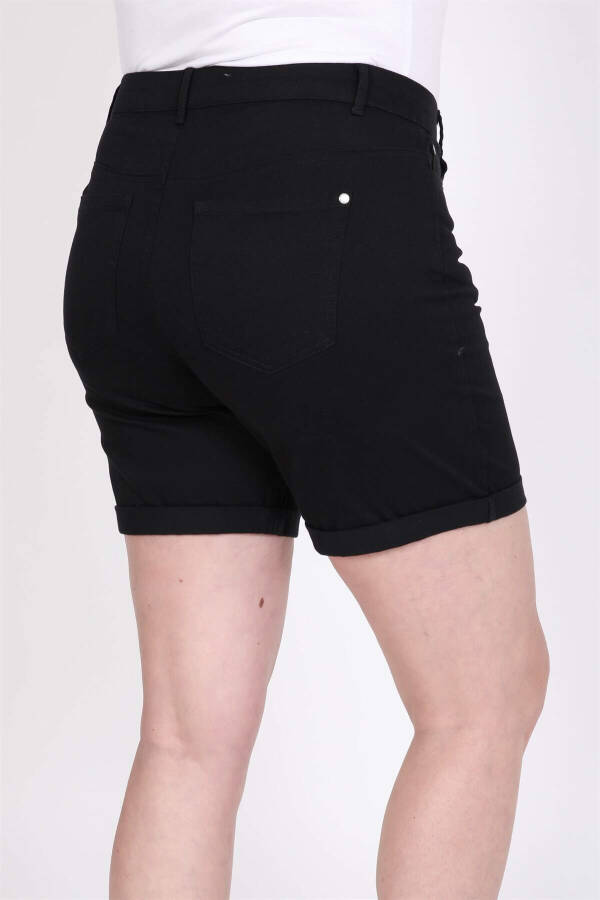 Folded Hem Shorts - 3