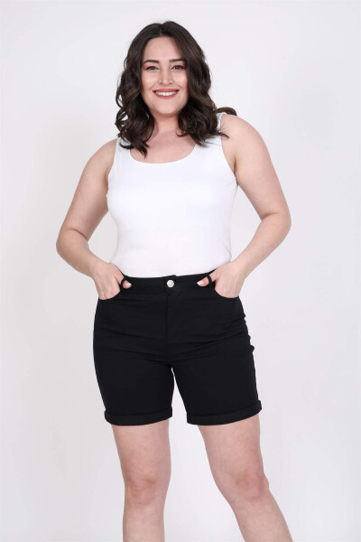 Folded Hem Shorts - 4