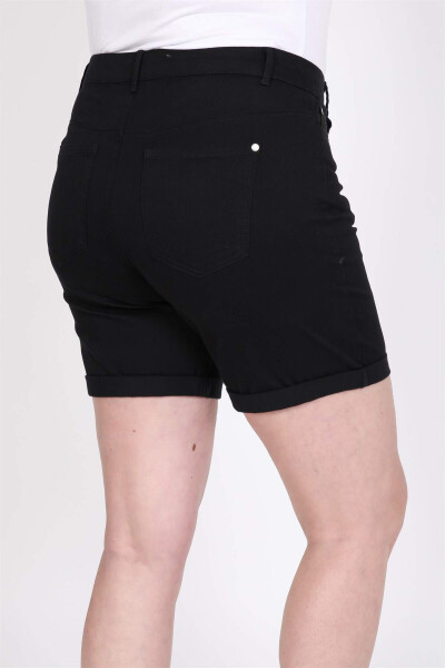 Folded Hem Shorts - 6