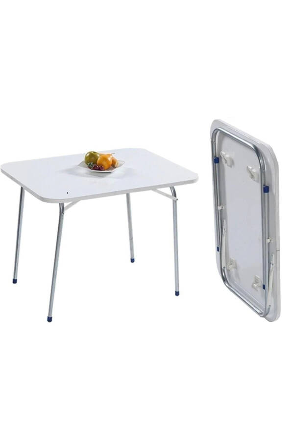 Folding Table 60x45 Cm Camping Picnic Garden Table Camping Table - 1