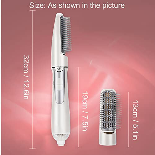 Blow Dryer Brush Comb 2 in 1 - Multifunctional Hair Styling Tool for Beauty, Professional Electric Hair Dryer and Volumizer for Women and Men - 11