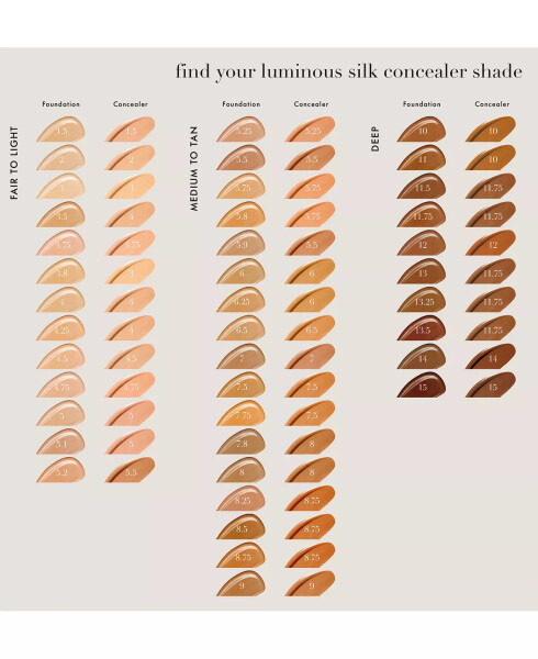 Фонд Luminous Silk Natural Glow 10 DEEP WITH A GOLDEN UNDERTONE - 7