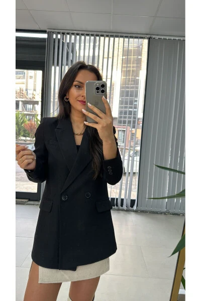 Foo Qora Blazer Ko'ylagi - 6