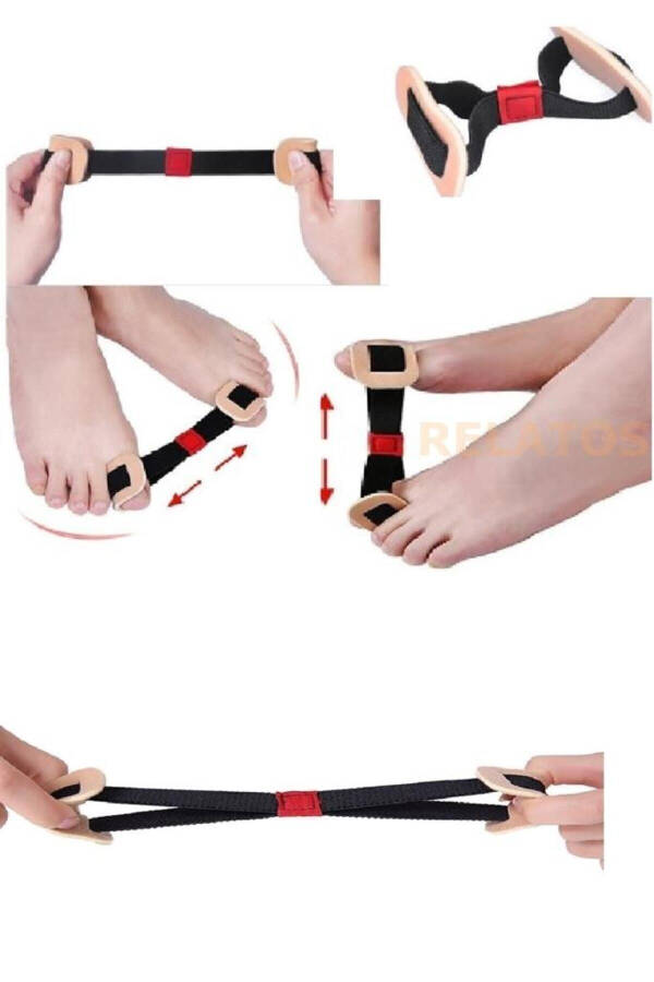 Foot Toe Exercise Band Toe Bone Bunion Corrector Hallux Valgus Preventative Tool - 9