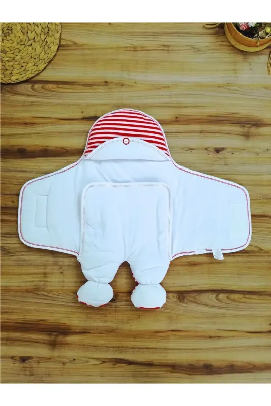 Footed Baby Swaddle Sleep Sack Unisex Baby Footed Swaddle Hospital Discharge Newborn - 5
