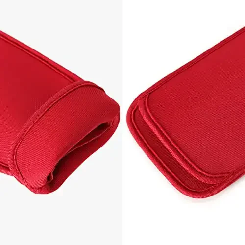 For Galaxy S25/S24 Ultra,S23 Plus,Note 20,S21 FE,A75/A56/A14 Phone Bag,Universal Neoprene Shockproof Phone Pouch Sleeve Wallet Carry Case 4.7-6.9 inch for iPhone Air 17 16 Pro Max,Huawei/Sony (Black) - 4