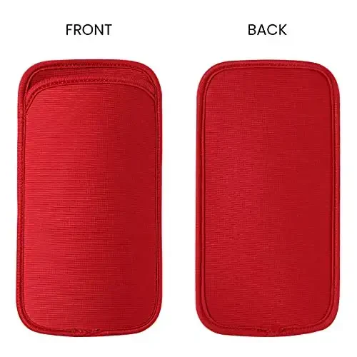 For Galaxy S25/S24 Ultra,S23 Plus,Note 20,S21 FE,A75/A56/A14 Phone Bag,Universal Neoprene Shockproof Phone Pouch Sleeve Wallet Carry Case 4.7-6.9 inch for iPhone Air 17 16 Pro Max,Huawei/Sony (Black) - 5