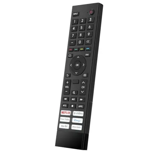 for Hisense-Smart-TV-Remote Replacement, for Hisense 4K UHD Android Smart TVs (ERF3J80H) 