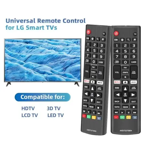 for LG Smart TV Remote, Universal Replacement for All LG TVs | AKB75375604 - Gvirtue (1)