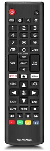 for LG Smart TV Remote, Universal Replacement for All LG TVs | AKB75375604 - 1