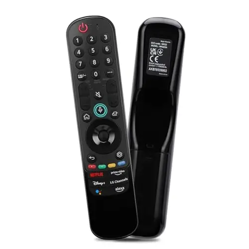 for LG-TV-Remote MR22GN, Voice Replacement for LG Magic Remote for 2022 OLED QNED NanoCell Series Smart TVs with Pointer and Voice Function - 1