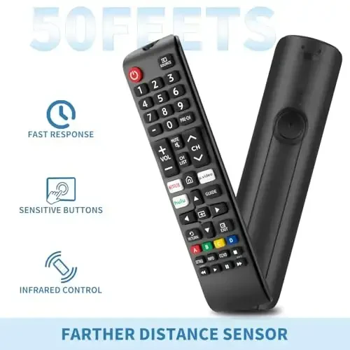 for Samsung-Smart -TV-Remote-Control-Replacement,Universal for All Samsung Frame Curved QLED TVs - 5