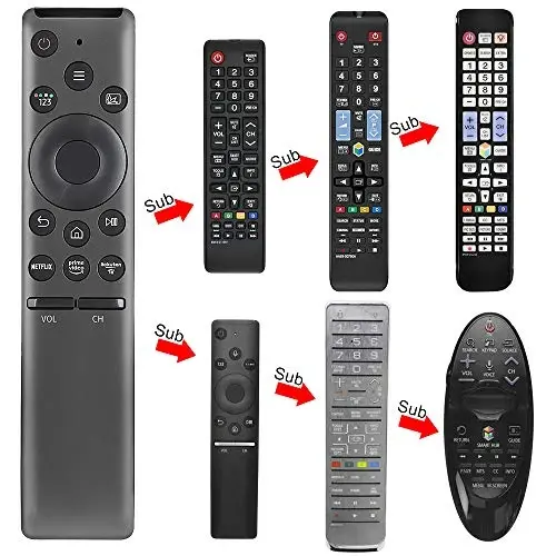 for Samsung-Smart-TV-Remote-Replacement, Universal Remote for All Samsung LCD LED QLED Frame Crystal Smart TVs - 2