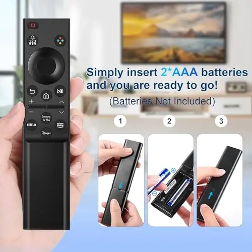 for Samsung TV Remote Control Replacement Universal for BN59-01388A, Compatible with Samsung Smart Curved QLED Frame LED LCD HDTV SUHD UHD 3D 4K 8K TVs - 4