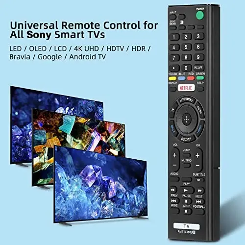 for Sony TV Remote Control, Universal for Sony Bravia Remote Replacement HDTV LCD LED UHD Smart TVs - GVIRTUE (1)