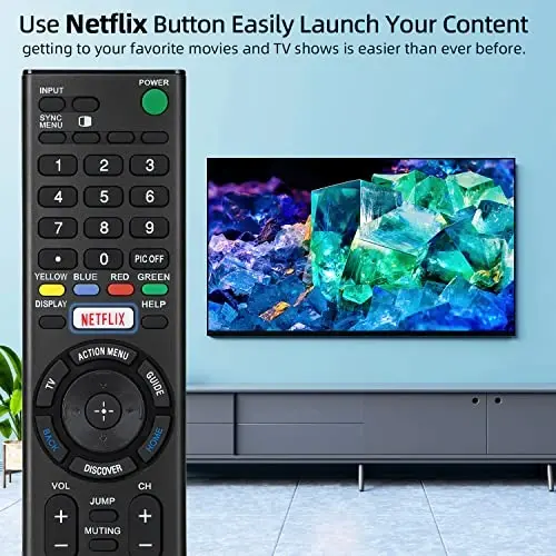 for Sony TV Remote Control, Universal for Sony Bravia Remote Replacement HDTV LCD LED UHD Smart TVs - 3