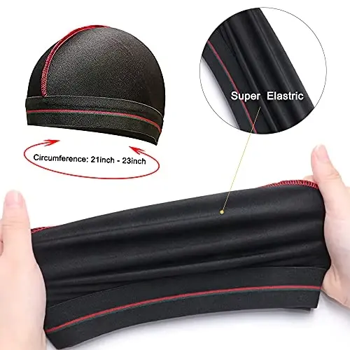 ForceWave Silky Durag for Men Wave Cap Satin Dorag for Men Women 360 Wave - 1